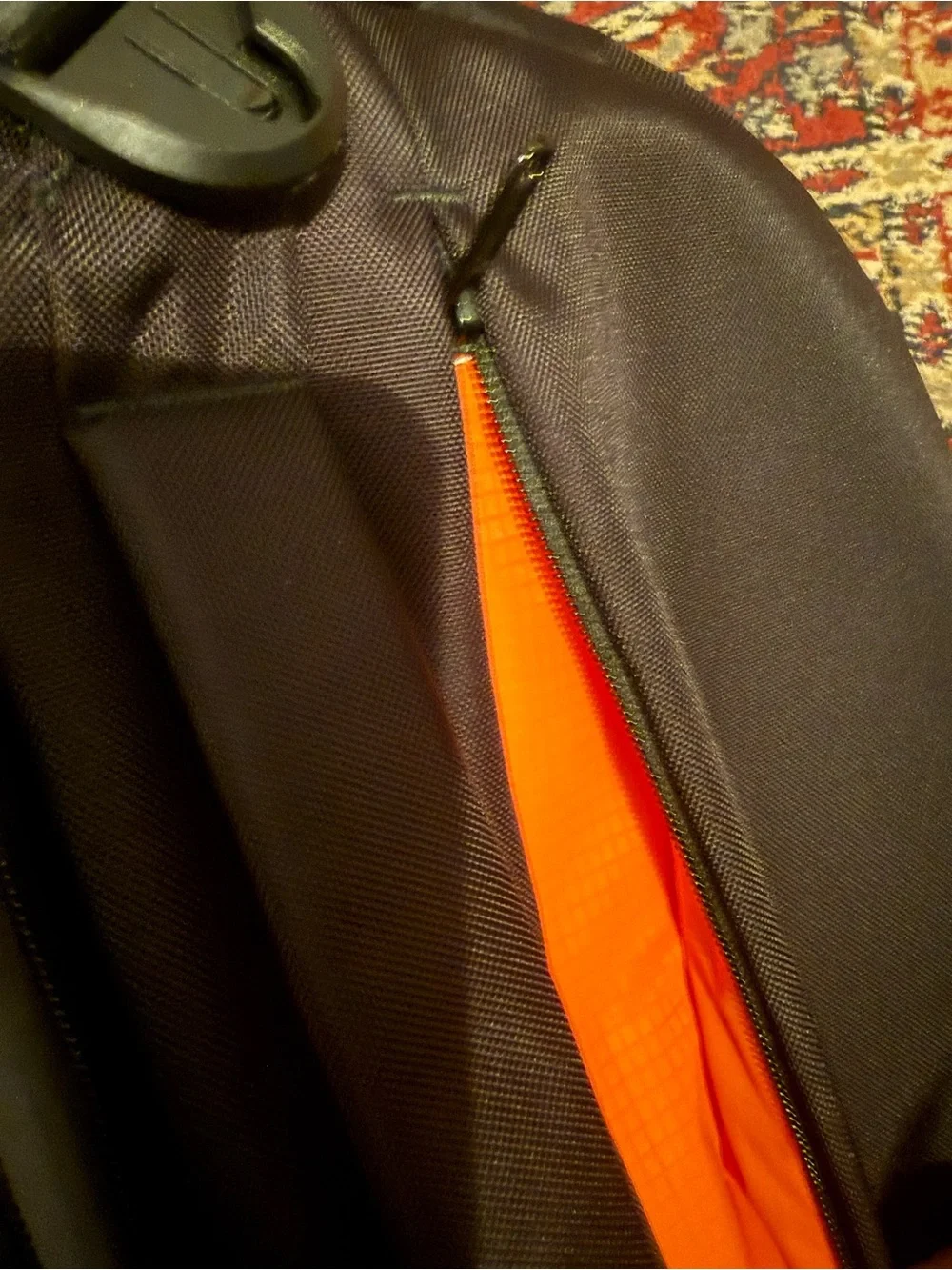 Alpaka Black Men's Messenger Crossbody Bag